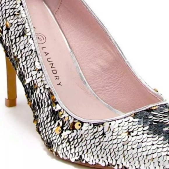 Ruthie Reversible Sequined pumps - Picture 3 of 7